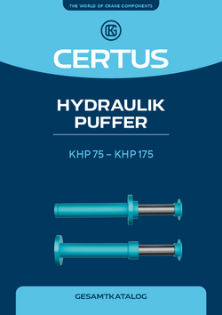 CERTUS Hydraulikpuffer Produktkatalog deutsch