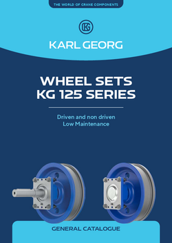 Product catalogue wheel sets KG 125 series in English