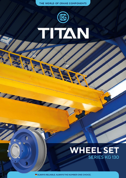 TITAN wheel set KG 130 series Product brochure English