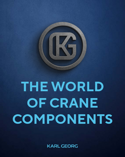 Karl Georg Imagebrochure "The world of crane components" English