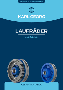 Karl Georg Laufrad und Kranlaufräder Produktkatalog deutsch